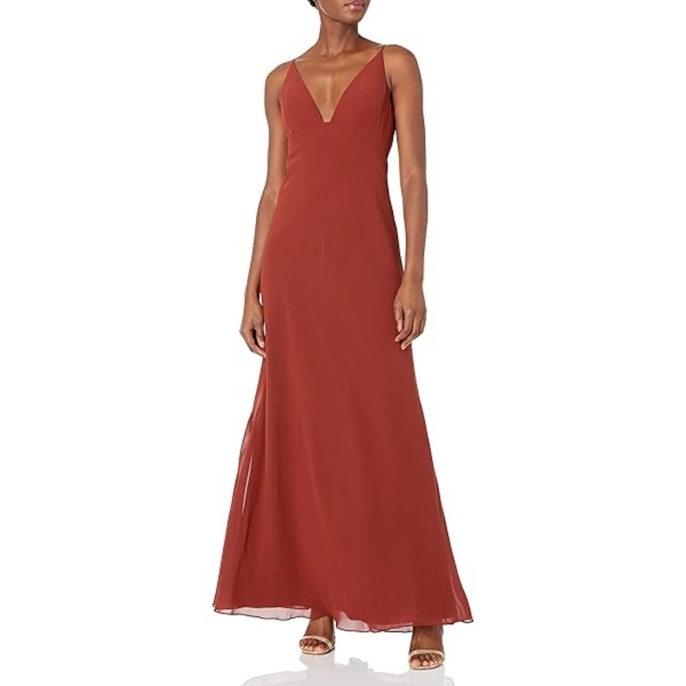 NWT Jenny Yoo Jude Maxi Dress size 4 English Rose